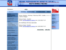 Tablet Screenshot of bip.mpec.lebork.pl