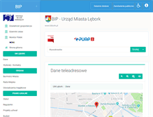 Tablet Screenshot of bip.um.lebork.pl