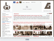 Tablet Screenshot of muzeum.lebork.pl